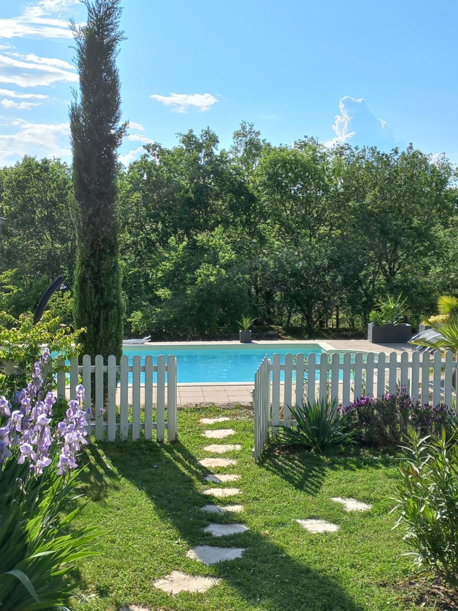 Béduer Maison De Campagne Avec Piscine מראה חיצוני תמונה